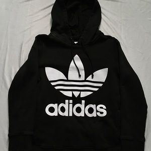 Unisex - Black Adidas Hoodie